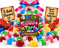 Sweet 'n Tarty Mix Saltwater Taffy by 4 Kids Fudge & Taffy Co. - 5 bold flavors