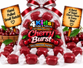 Cherry Burst Saltwater Taffy by 4 Kids Fudge & Taffy Co. - Hand Pulled Small Batch