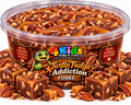 Turtle Fudge Addiction - rich creamy chocolate fudge with caramel and pecans