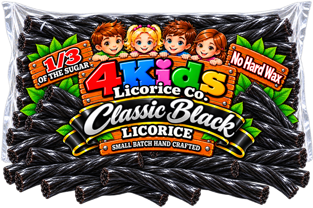Classic Black Licorice - old fashioned recipe with sarsaparilla and vanilla, small batch hand crafted