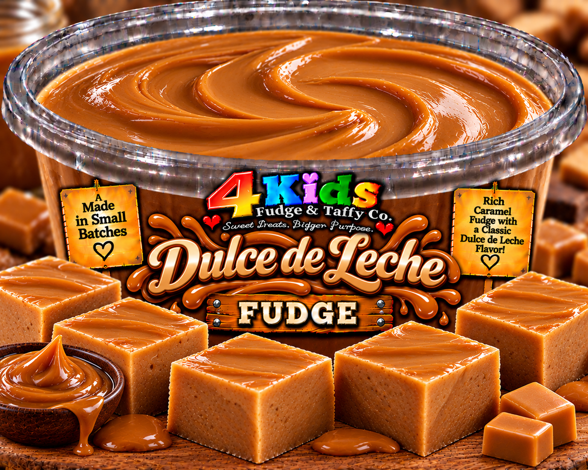 Dulce de Leche Fudge - rich caramel fudge with classic Dulce de Leche flavor
