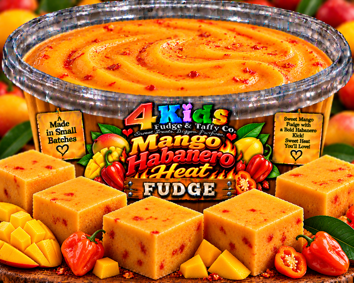 Mango Habanero Heat Fudge - sweet mango with bold habanero kick