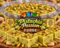 Pistachio Passion Fudge - creamy pistachio fudge loaded with real pistachios